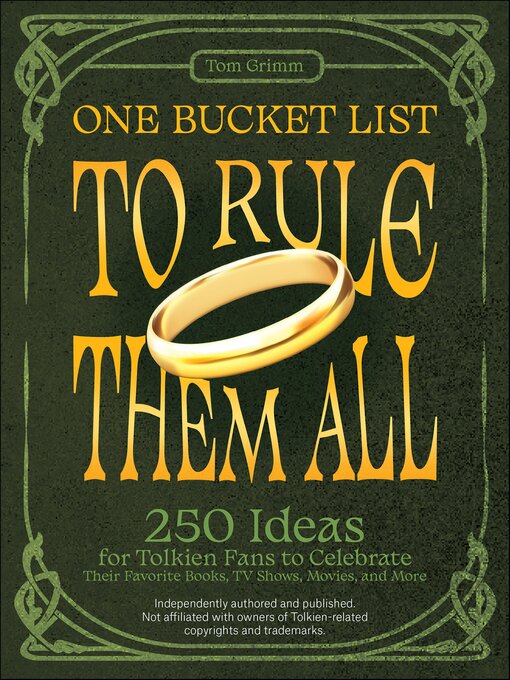 Title details for One Bucket List to Rule Them All by Tom Grimm - Wait list